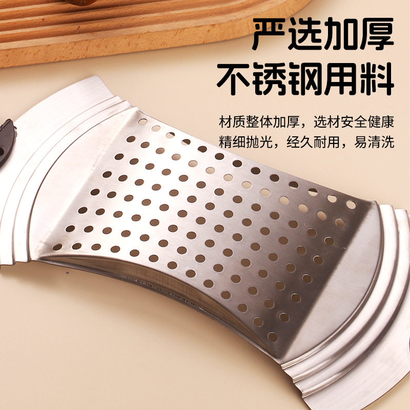 不锈钢抿面器加厚抿尖床