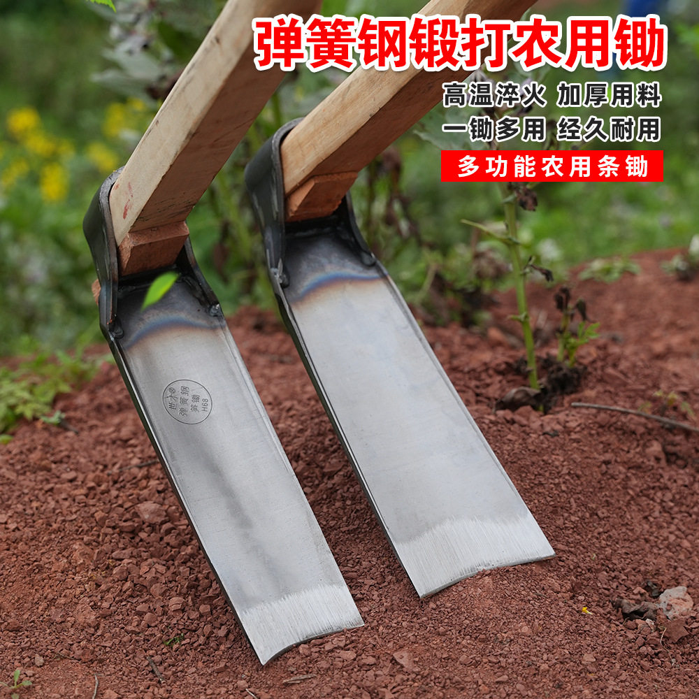 锄头家用种菜挖地锰钢农图片