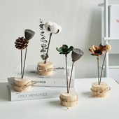 ins风干花花束家居摆设小清新客厅插花网红装 饰品满天星永生花