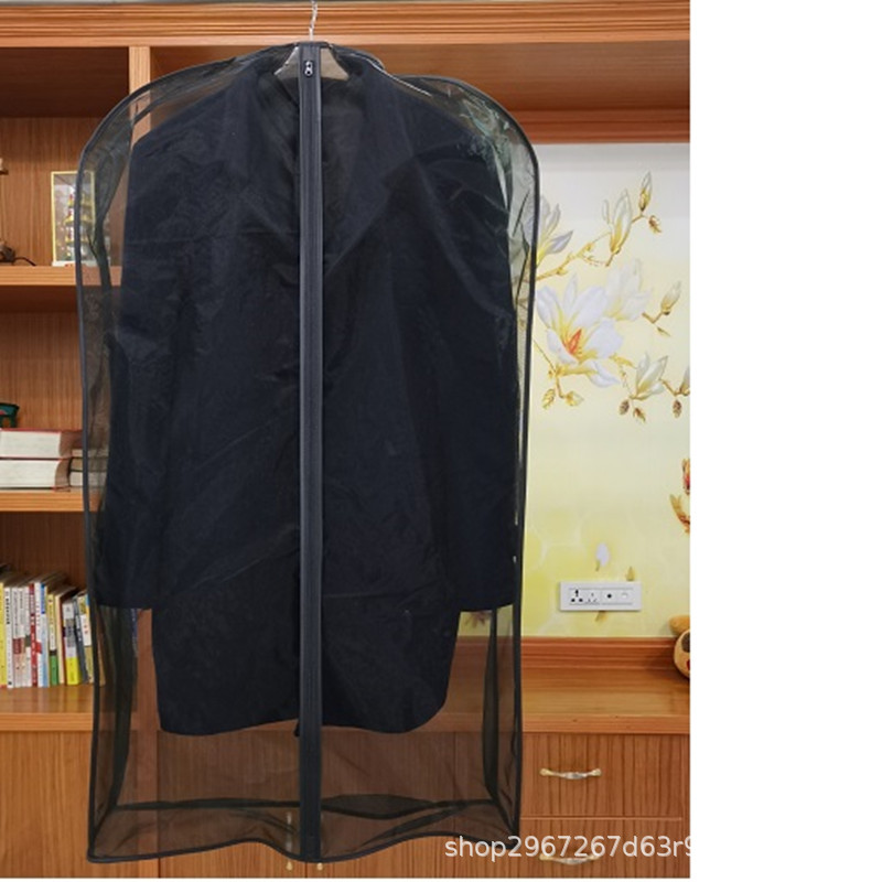 珍珠软纱透明透气水貂皮草专用防尘罩西装大衣婚纱礼服套厂家直销