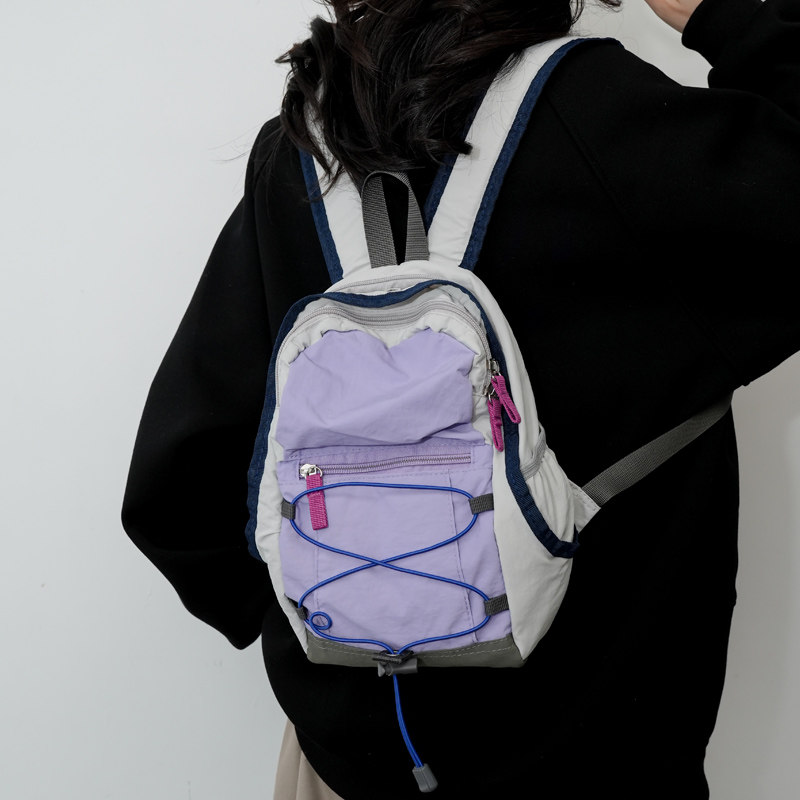 户外登山包双肩包女轻便外出春游徒步爬山小背包旅行骑行运动书包