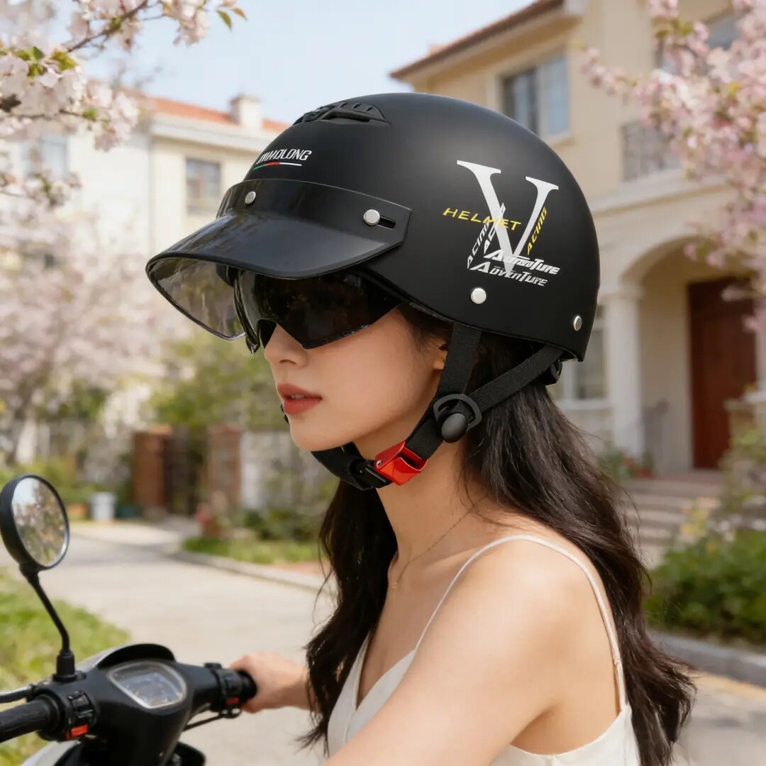 新国标3C认证电动车摩托车头盔男女士夏季防晒透气四季通用安全帽