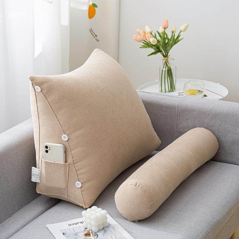 床头靠垫靠枕带头枕三角抱枕沙发大靠背办公室飘窗腰枕腰靠可拆洗,居家布艺,抱枕被,淘宝优惠券,粉丝福利购,淘宝优惠卷
