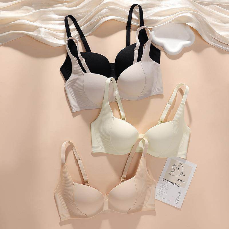 新品少女无痕聚拢杯调整型文胸一片式透气提拉升植绒文胸内衣6816,女士内衣/男士内衣/家居服,文胸,淘宝优惠券,粉丝福利购,淘宝优惠卷