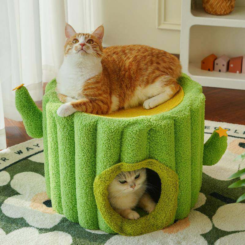 仙人掌麻垫桶猫咪可爱仙人掌麻垫桶耐抓耐磨麻垫猫抓板简约田园风,宠物/宠物食品及用品,宠物智能玩具,淘宝优惠券,粉丝福利购,淘宝优惠卷