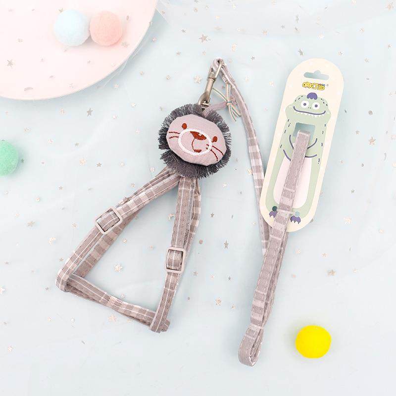 可爱动物象布偶狗狗牵引绳防挣脱可调节猫绳子小型犬遛狗绳溜猫绳,宠物/宠物食品及用品,狗牵引绳,淘宝优惠券,粉丝福利购,淘宝优惠卷