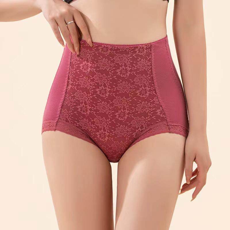 女士纯棉高腰内裤蕾丝收腹提臀包臀女士瘦身塑形内裤,女士内衣/男士内衣/家居服,女三角裤,淘宝优惠券,粉丝福利购,淘宝优惠卷