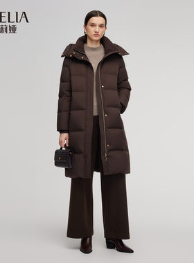 歌莉娅冬季新品鹅绒羽绒服（可拆卸帽子）1ENL8D560