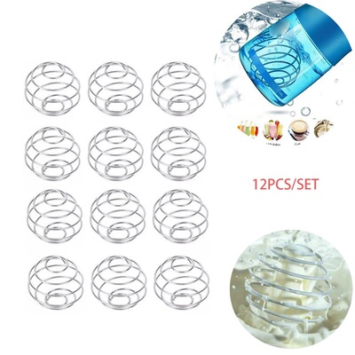 Shake cup 304 stainless steel globulin powder mixing ball, food grade spring ball, nickel containing mixer