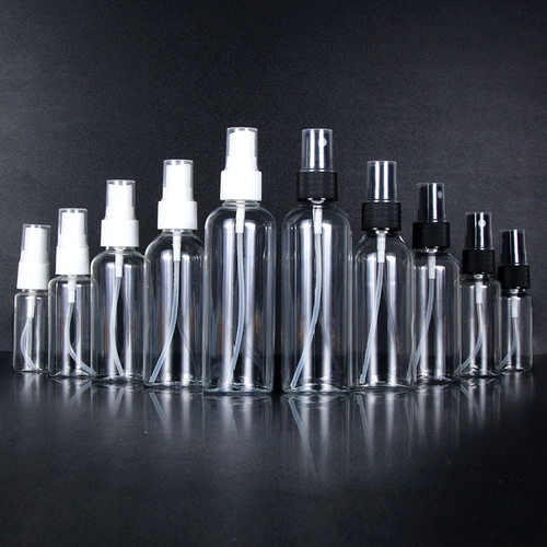 Spray bottle 30ml plastic bottle pet sub bottle perfume empty bottle fine mist side spray transparent sample bottle spr