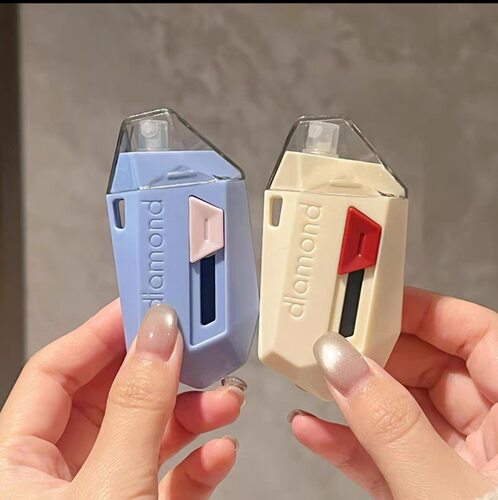 Dopamine 2-in-1 unpacking and delivery knife, magnetic suction anti sticking unboxing knife with correction fluid, mini