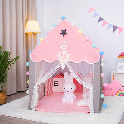 Starry Sky Children's Tent Game House, Boys' Toy House, Indoor Princess, Girls' Home, Small House, Bed Splitting Artifa