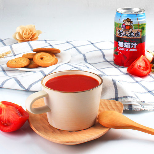紫山番茄汁310ml*12罐整箱浓缩果蔬汁西红柿汁饮料厦航饮品