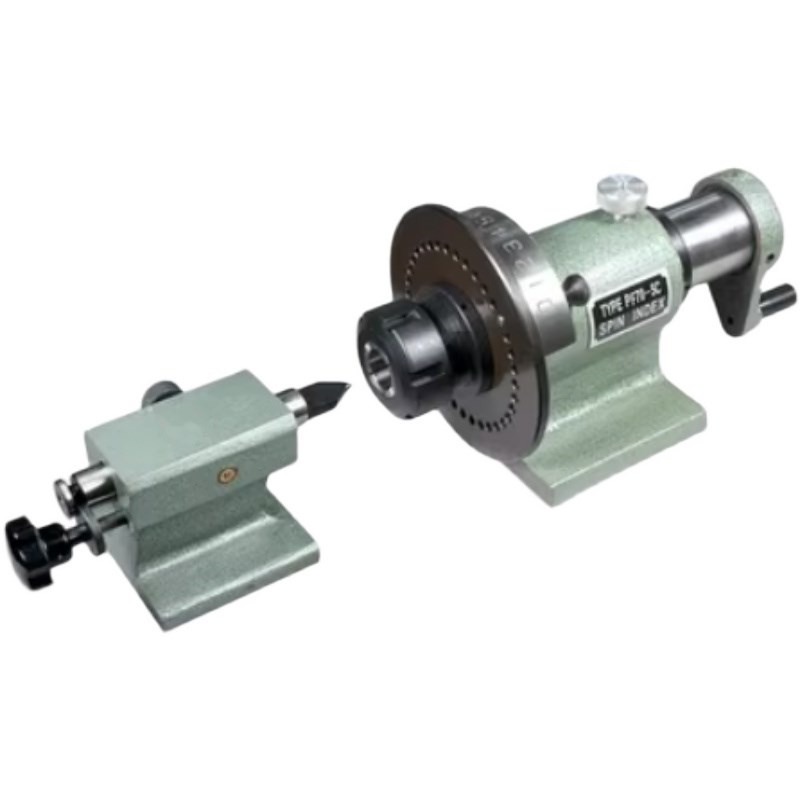 德莫克PF100B/5C简易分度头快速等分钻铣磨床装卡盘接盘