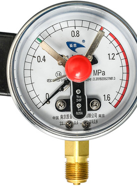 压滤机质普YXCHK100感应开关式电接点压力表40MPAP精度1.6级24VDC