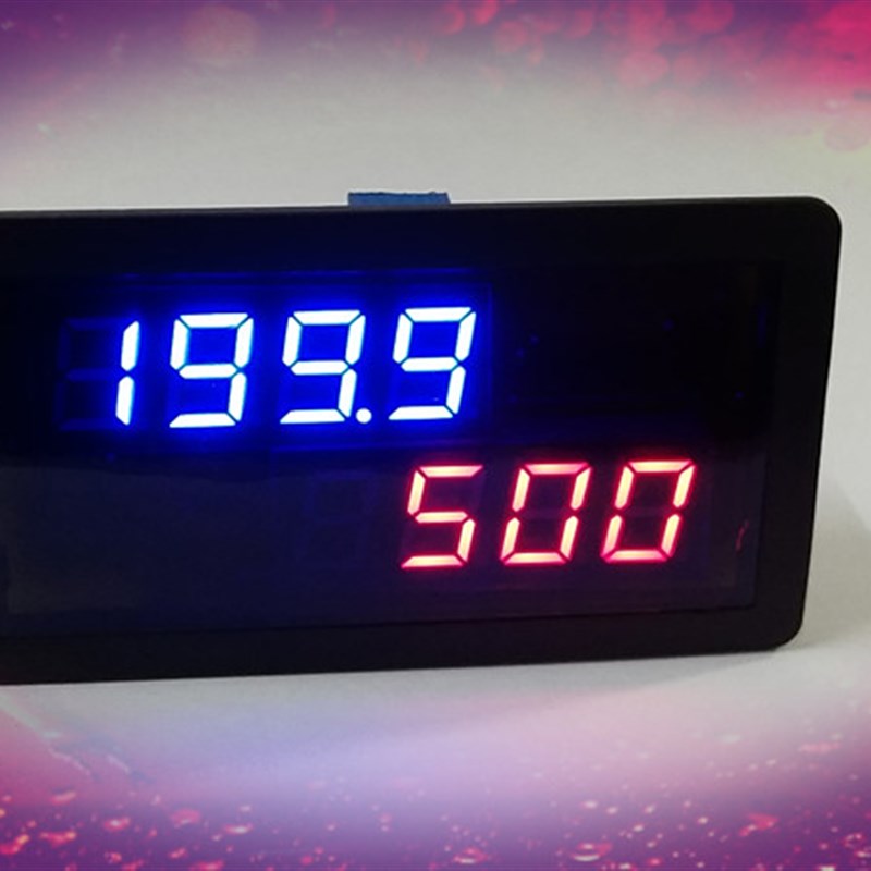 DC200V/20A 50A 100A 200A 500A直流双显示电压电流表 数显表头