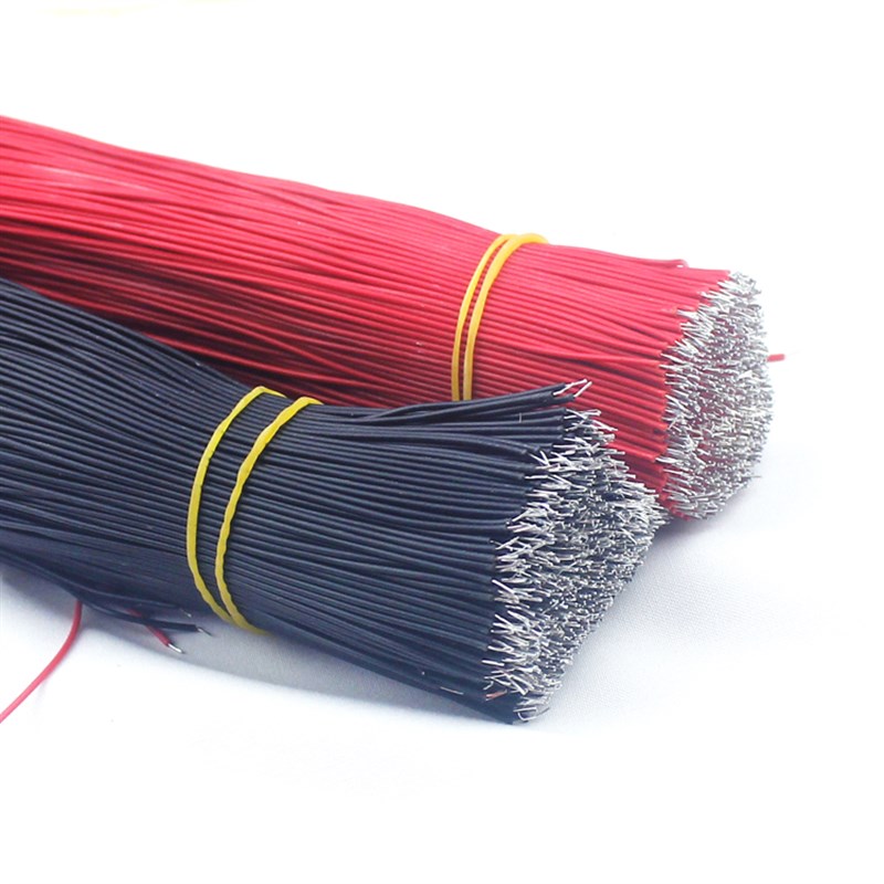 焊锡导线 连接线 电路连接 串联 红黑搭配 20根/元 模型材料配件