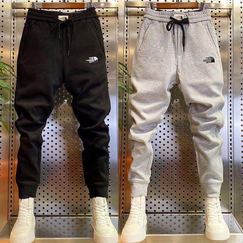 春季潮牌修身小脚休闲裤男潮流韩版束脚哈伦裤男新款弹力运动卫裤