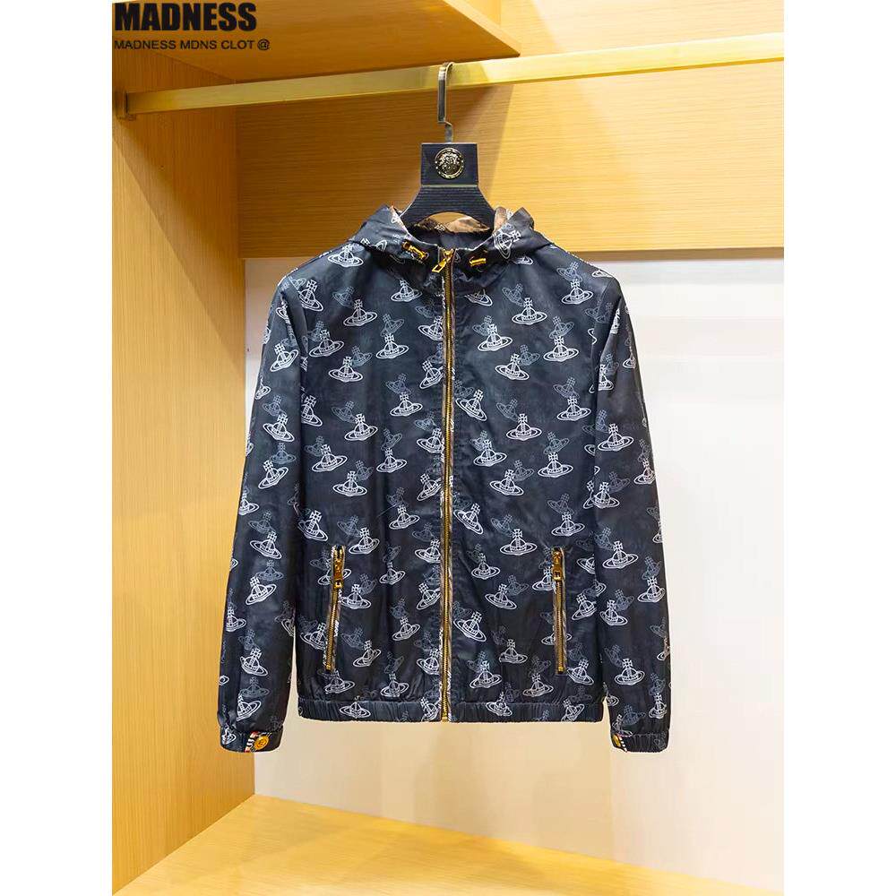 Madness Mdns Clot 2026春季新款潮薄款修身夹克男士帅气花色外套