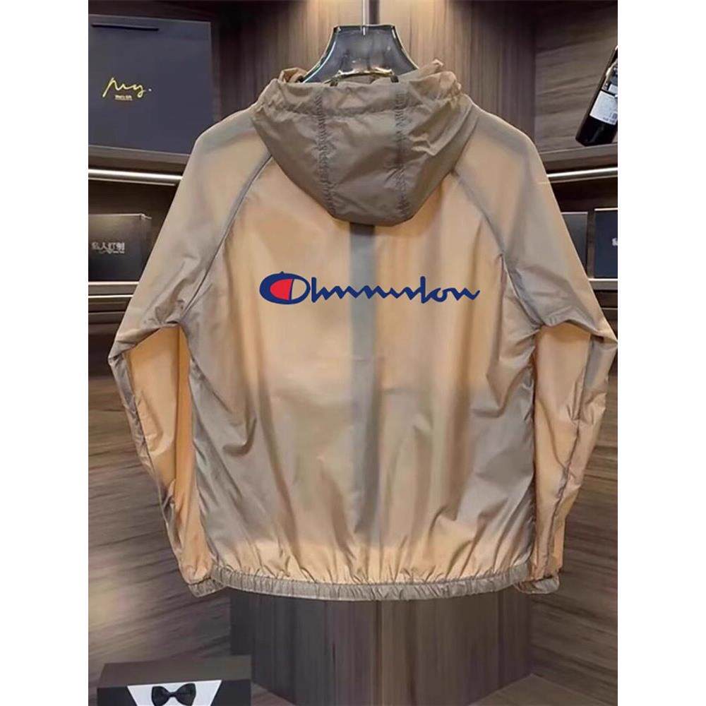 冰丝速干防晒服男款秋季轻薄2025新款防紫外线男士连帽皮肤防晒衣