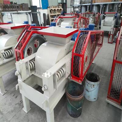对辊破碎机 出砂颗粒匀称 节能广泛使用于建筑行业公路等