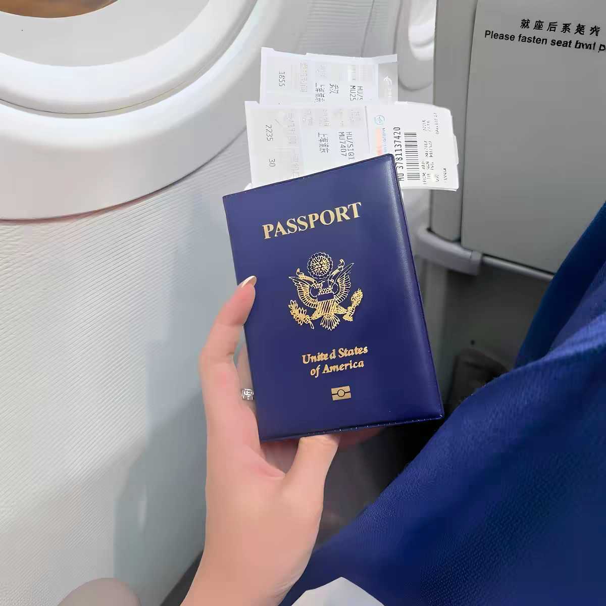 【心中国】F美丽国护照套出国