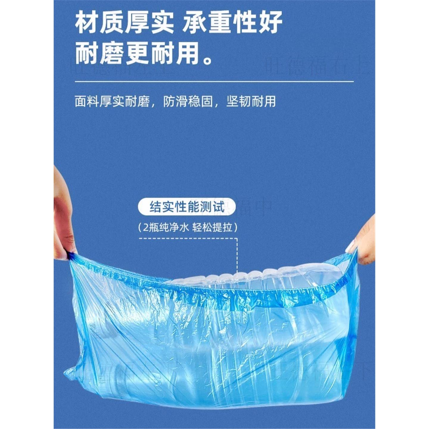 T扣鞋套机专用特厚灰色鞋套一次性专用室内家用无纺布防水包邮