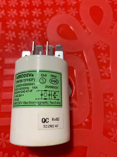 适用小天鹅滚筒洗衣机电源滤波器抗干扰抑制器电容DNF06-T(FHDF)