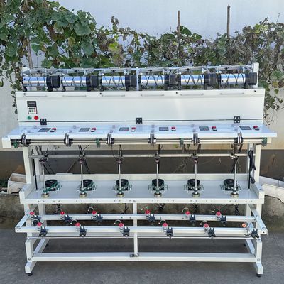 毛纺厂单锭单控包覆纱机器 高速包覆并线机加捻机  稳定高效