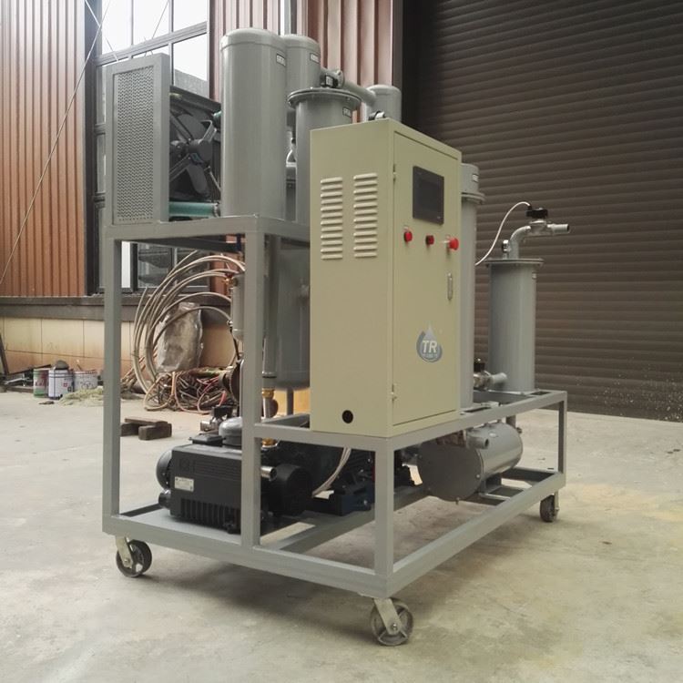 小型移动式润滑油真空滤油机 可去除杂质水分和气体