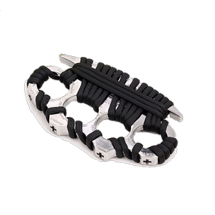 手撑子指虎四指拳套戒指环拳扣车载破窗求生装备玻纤合法防身武器