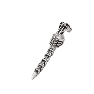 蝎尾戒指ins小众高级可活动机械戒指男款朋克黑暗哥特风关节饰品