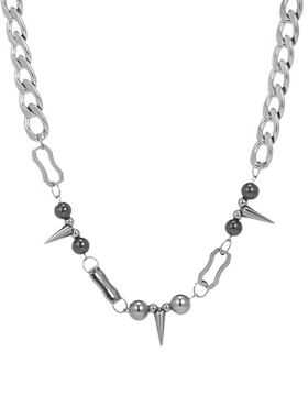 朋克哥特链男钛钢不掉色