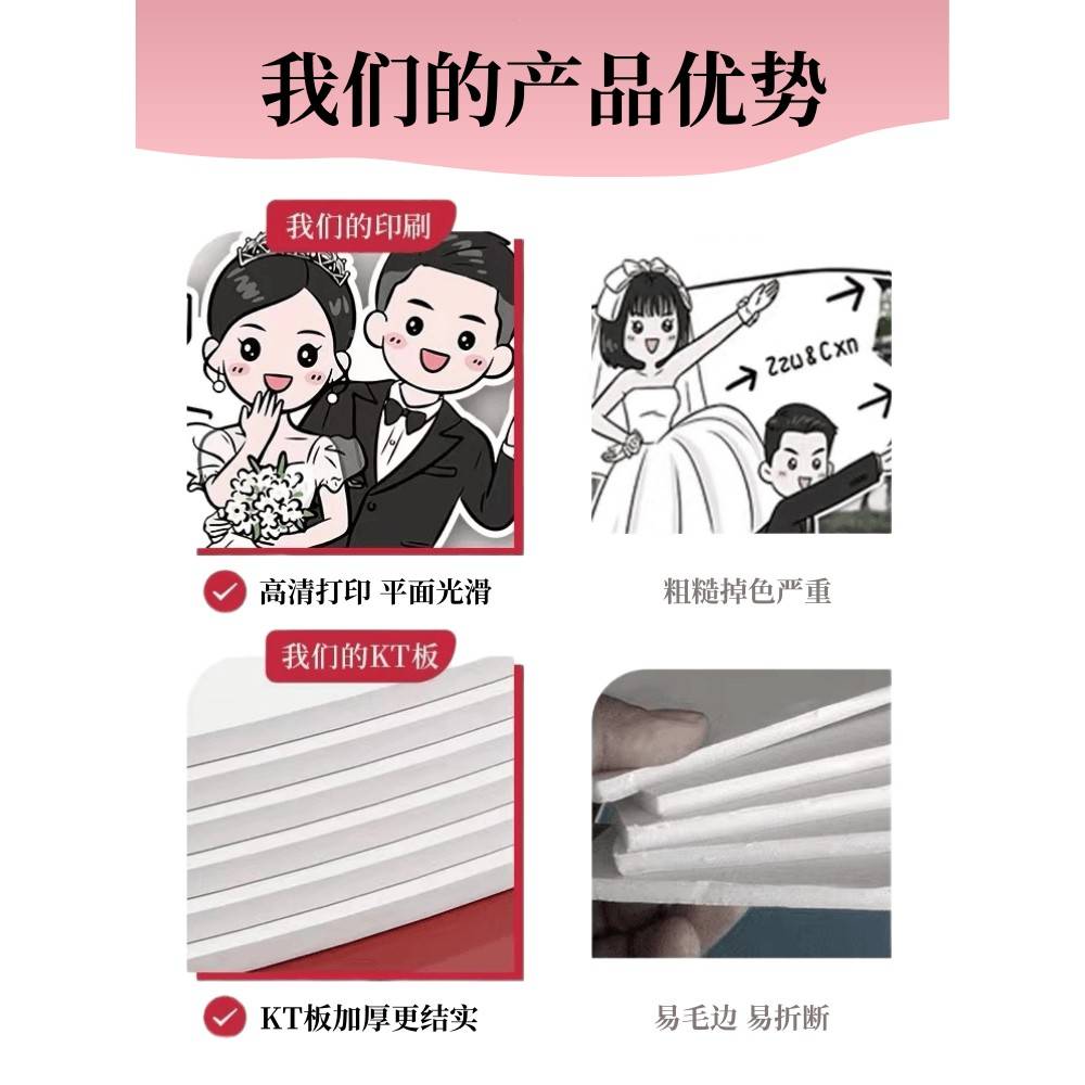SRK结婚婚形订布置装饰通人迎示宾板立礼k定牌制婚手绘指卡指t引