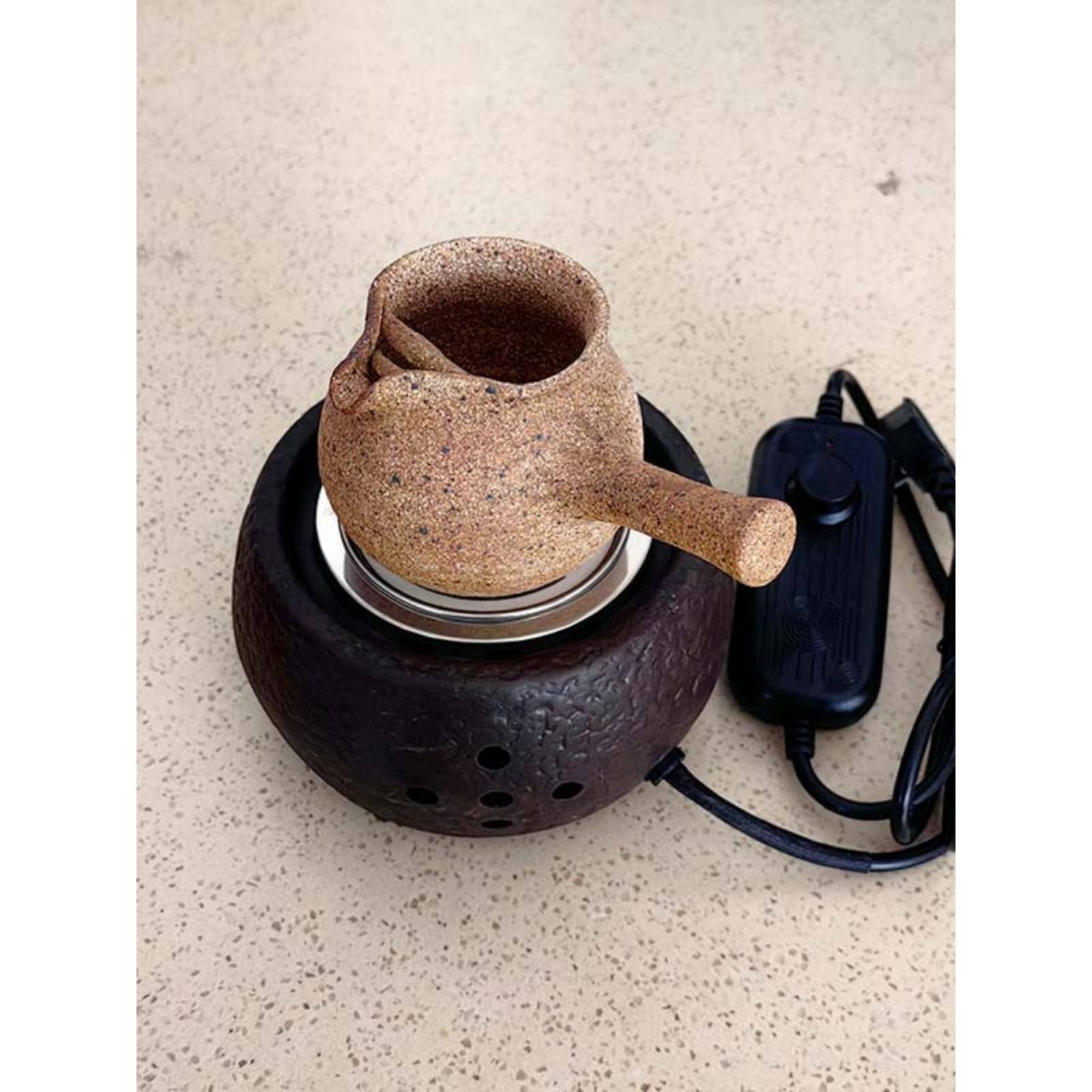 古家用甘肃陶罐罐罐复茶41376烧电炉茶子茶壶子瓷冲茶加热煮热器