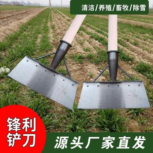 平铲鸡屎铲养殖清猪粪铲冰铲皮墙面除污清洁铲子农用铲粪神器