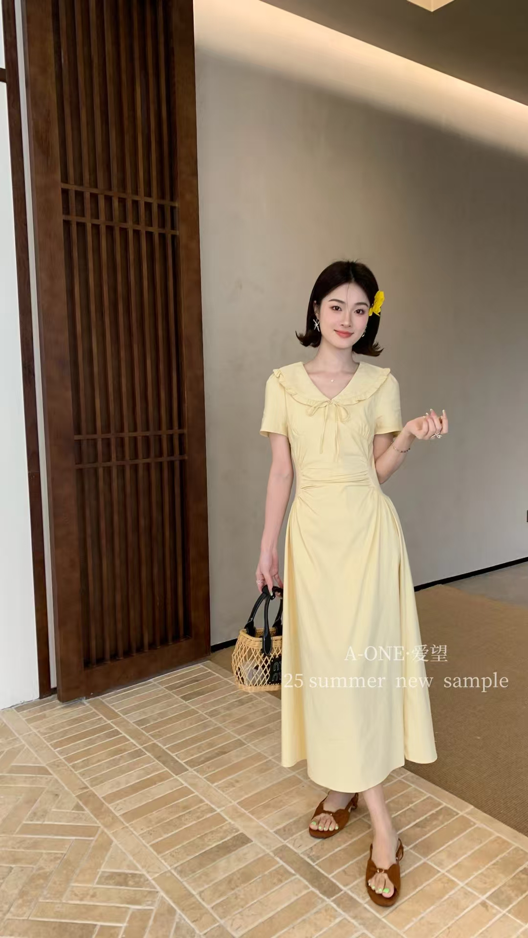 AONE女夏季新款连衣裙