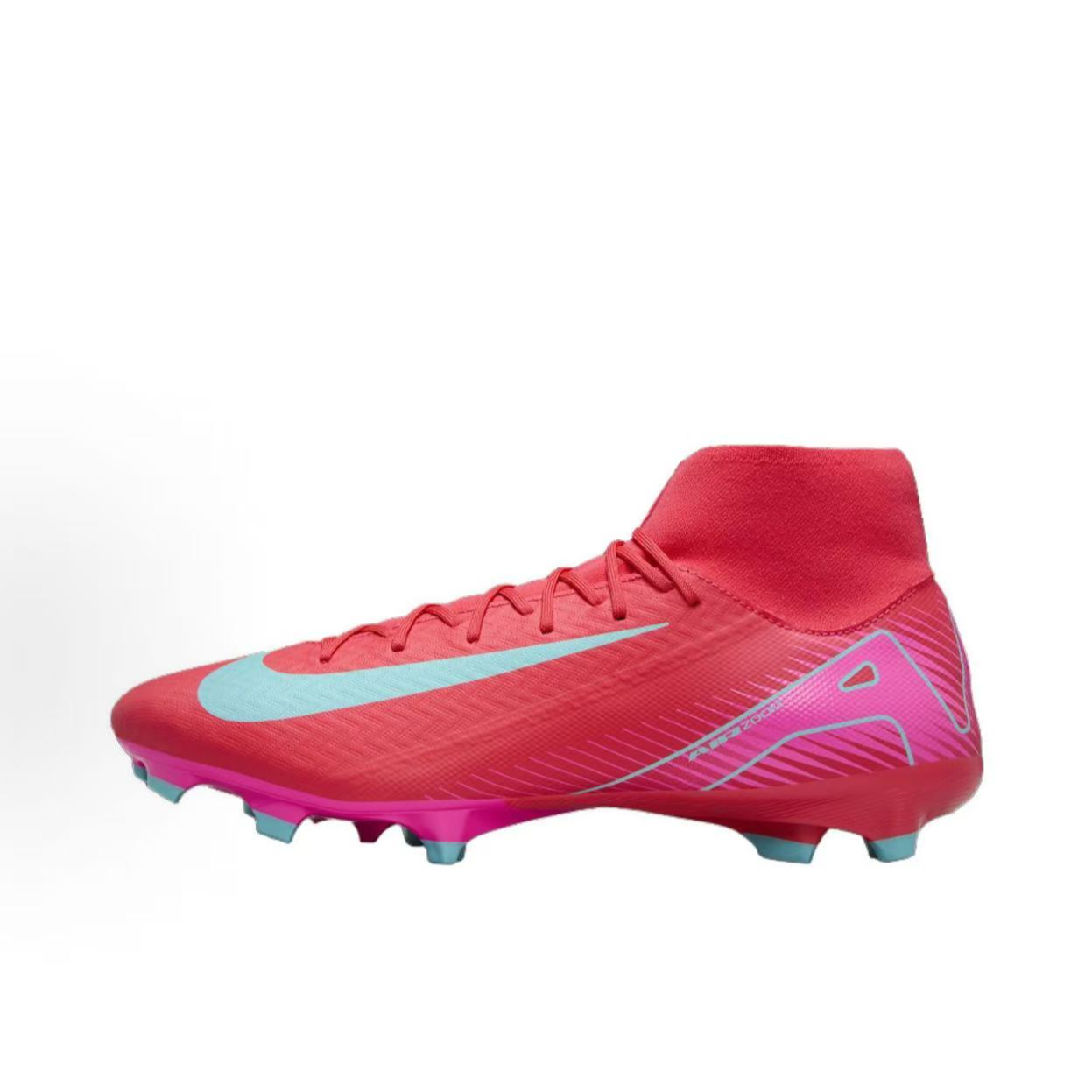 耐克/Nike Mercurial Superfly 10 MG防滑红色足球鞋FQ1456-800