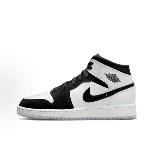 耐克Air Jordan 1 GS AJ1高帮熊猫配色运动休闲板鞋 DN4321-100