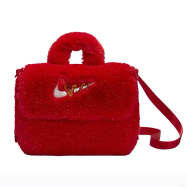 Nike 灵蛇迎新系列 时尚织物 单肩手提包 女款 红色HV6119-657