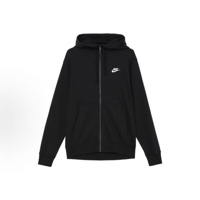 Nike/耐克 Sportswear Club 连帽休闲男款黑色夹克外套HV1064-010