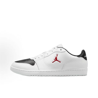 NIKE/耐克 COURT 舒适贴合 低帮复古白红板鞋 IQ5698-101
