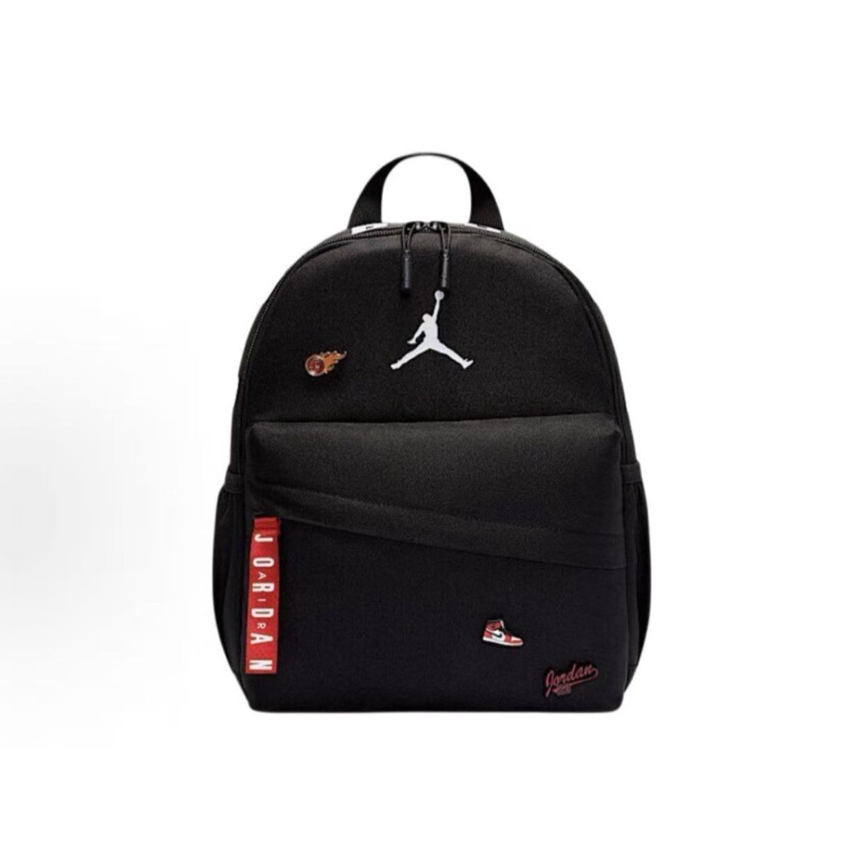 NIKE/耐克男女情侣款 Jordan 黑色学生迷你书包双肩包 IW1548-010