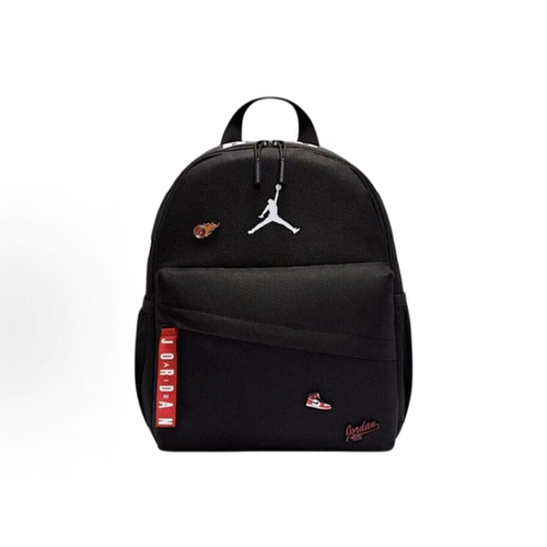 NIKE/耐克男女情侣款 Jordan 黑色学生迷你书包双肩包 IW1548-010