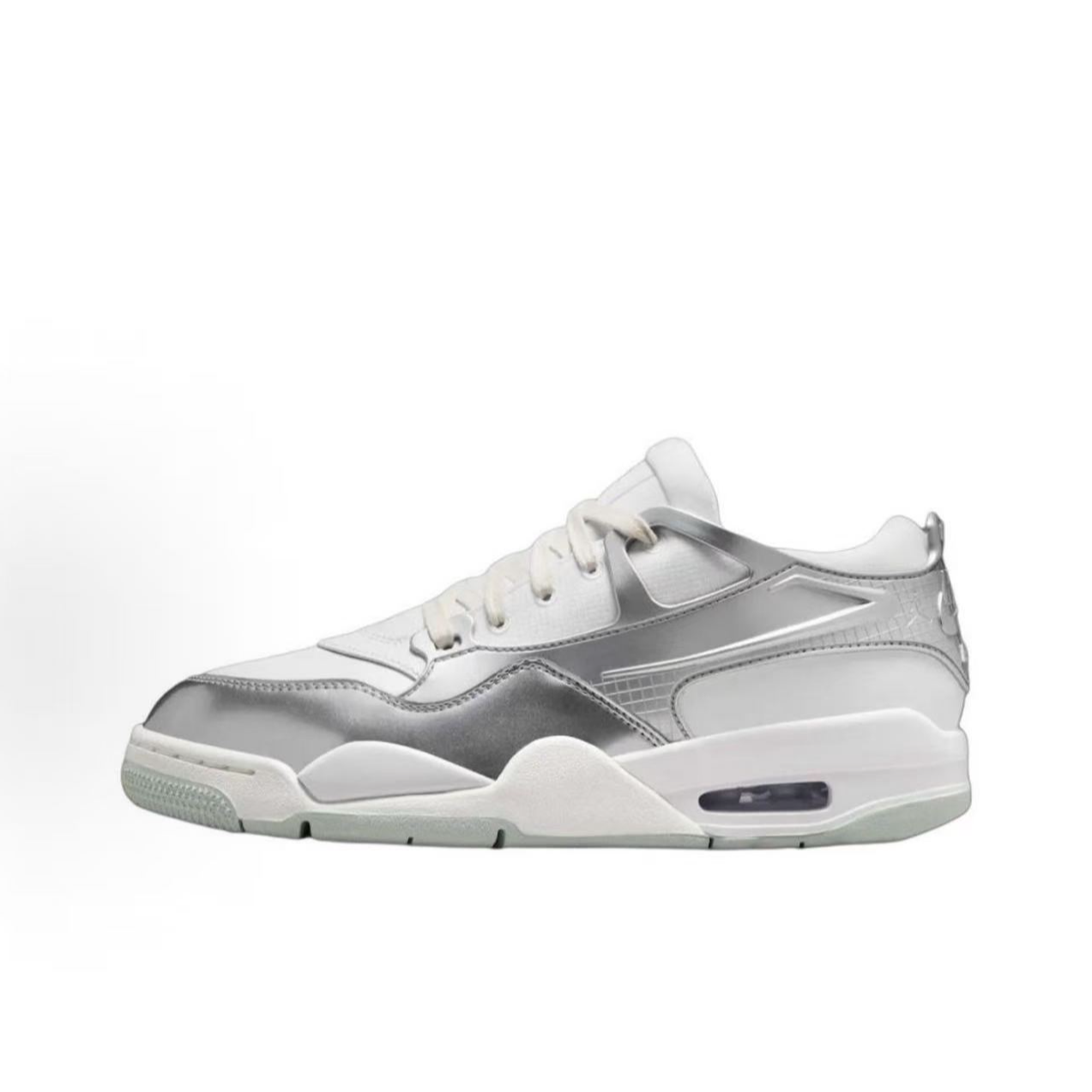 NIKE/耐克 Air  Jordan 4 RM  WMNS 银白色女款篮球鞋 HV5972-101