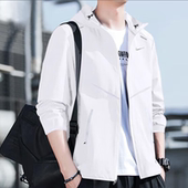 FB7805 梭织连帽防风舒适透气休闲运动夹克外套 100 男新款 耐克