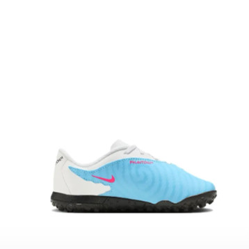 Nike 造场地 防滑防踢 低帮 儿童足球鞋 蓝白 儿童款FJ7002-446