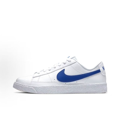 NIKE/耐克 Blazer 皮革 蓝钩 低帮板鞋 CZ7576-100