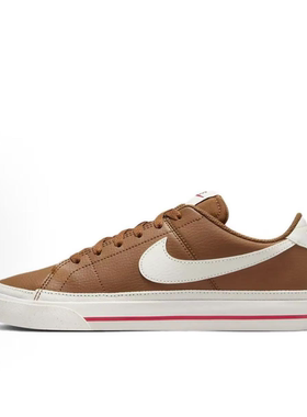 Nike耐克女鞋低帮休闲褐色小板鞋时尚百搭经典运动板鞋DH3161-200