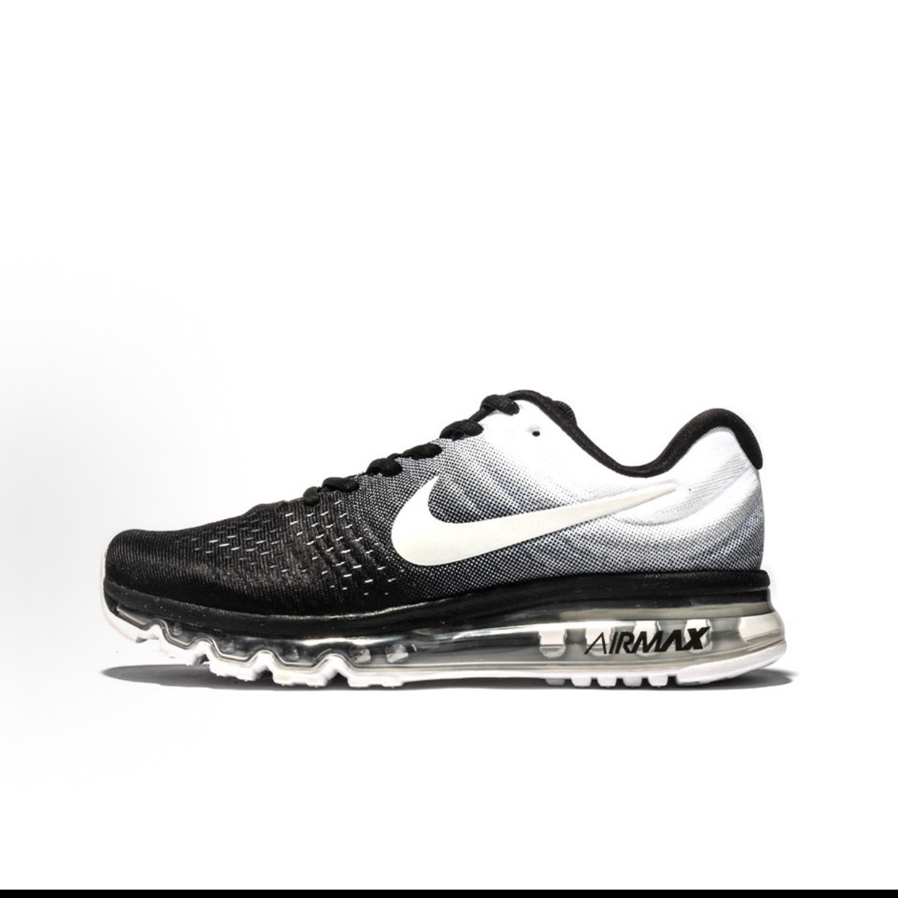 Nike Air Max 舒适柔软低帮跑步鞋男款黑色849559-010